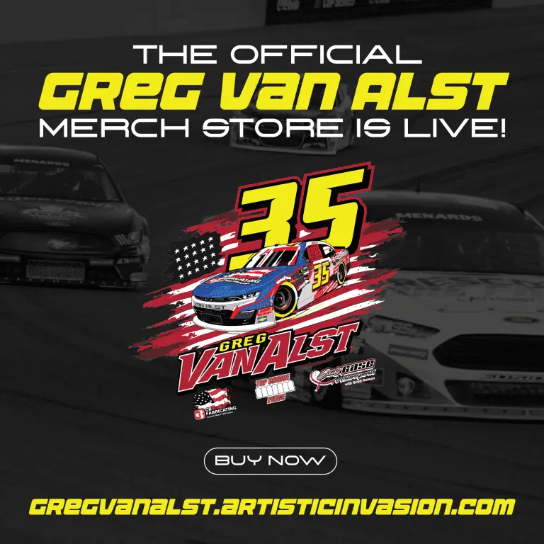 Greg Van Alst merch store ad